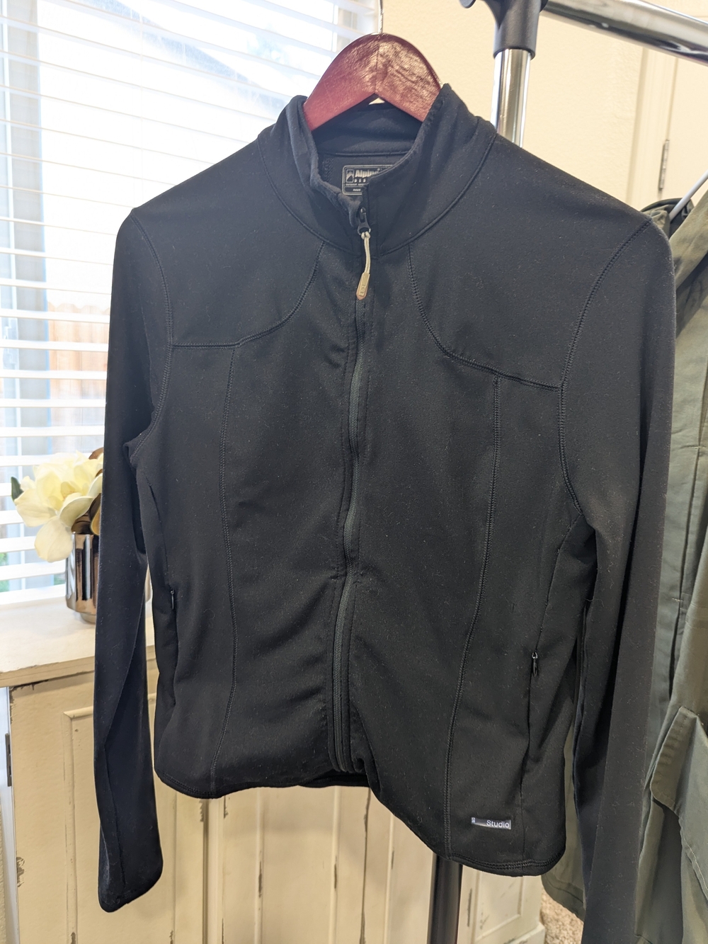 Alpine Design Black Lightweight Full-Zip Shirt Jacket